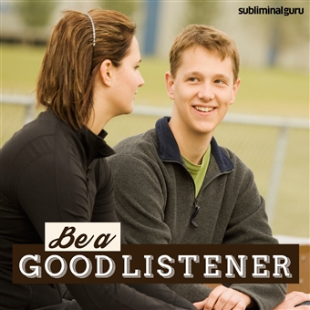 Be a Good Listener Cover